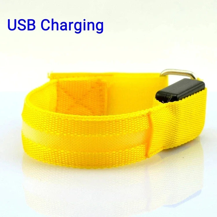 Brazalete LED de Seguridad para Deporte Nocturno