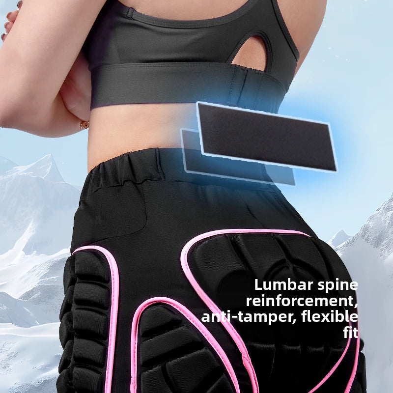 Pantalón Corto con protección de cadera y coxis para Mujer.