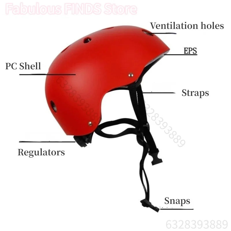 casco deportivo ajustable unisex