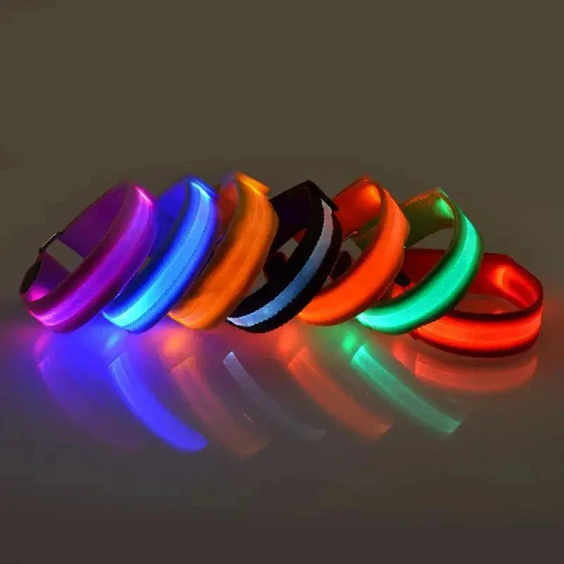 Brazalete LED de Seguridad para Deporte Nocturno