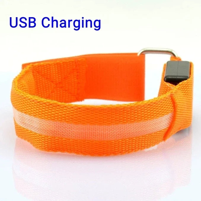Brazalete LED de Seguridad para Deporte Nocturno